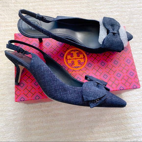 NWT Tory Burch Rosalind sling pumps - Picture 4 of 16